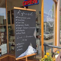   at Remedy Juice Cafe in Hood River