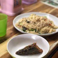 Vegan fish at Happy Mushroom - Food Stall in Chiang Mai