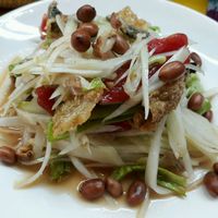 Somtam at Happy Mushroom - Food Stall in Chiang Mai