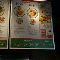 menu at Pita Pit in Dartmouth