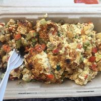 veggie Scramble at Rabbits Cafe in Portland