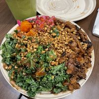 BBQ Bowl $10.50  at Rabbits Cafe in Portland