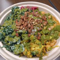 Curry bowl at Rabbits Cafe in Portland