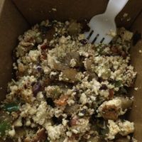 Veggie scramble at Rabbits Cafe in Portland