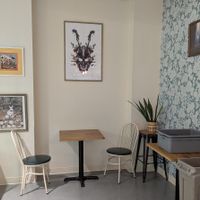 interior at Rabbits Cafe in Portland