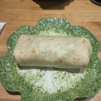 Breakfast burrito at Rabbits Cafe in Portland