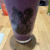 Chai protein smoothie 😋  at Rabbits Cafe in Portland