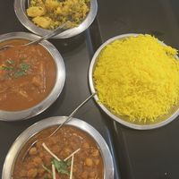 Our dishes  at Taj Mahal in Calgary