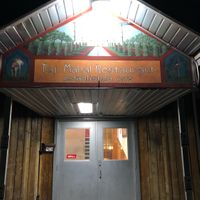 Entrance is off the alley side of the building. Lots of parking out back.  at Taj Mahal in Calgary