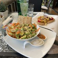 Quinoa salad at Horizon Hotel and Yoga Center  in Santa Teresa