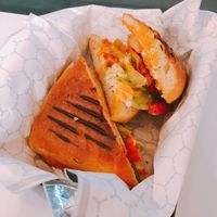 ”Chicken” sandwich!  at Terri - Midtown East in New York City