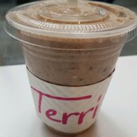 almond banana date smoothie at Terri - Midtown East in New York City