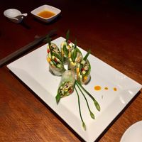 Spring rolls  at Hum Vegetarian - District 1 in Ho Chi Minh City