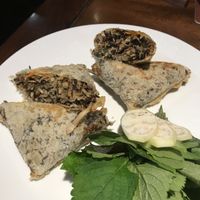 Tasty triangles vegan at Hum Vegetarian - District 1 in Ho Chi Minh City