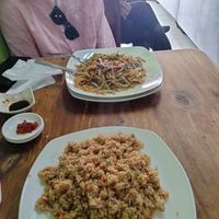 Fried rice and noodles at Susbida in San Jose