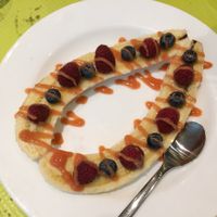 banana split  at 3 Bio in Paris