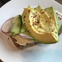 Avocado toast  at The Polly Fox Bakery and Bistro in Abbotsford
