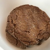 Vegan molasses cookies  at The Polly Fox Bakery and Bistro in Abbotsford
