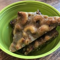 Vegan cashew bars  at The Polly Fox Bakery and Bistro in Abbotsford