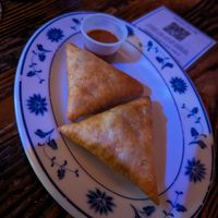 Sambusa at Tsion Cafe & Bakery in New York City