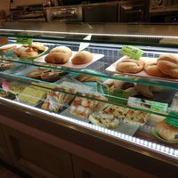 Even pizza slices! at Canape Incontro in Bologna