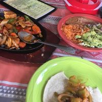 Veggie Fajitas  at Casa Mexico in Winter Park