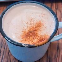 Tchai latte at Wild & The Moon - rue Charlot in Paris
