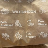 Packaging of the delivery  at Wild & The Moon - rue Charlot in Paris