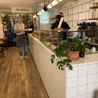 Easy to see what you would like to order at Wild & The Moon - rue Charlot in Paris