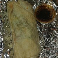 Original wrap made vegan at Cafe Yumm in Salem