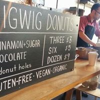 Mark selling his donuts at Bigwig Donuts in Salem