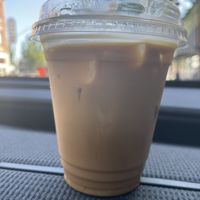 Salted butterscotch latte   at Bigwig Donuts in Salem