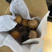 Maple, Cinnamon Sugar and Chocolate flavours   at Bigwig Donuts in Salem