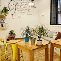 Interior set up for pickup - para llevar   at Almalibre Acai Bar in Valencia