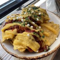 Vegan nachos!  at Almalibre Acai Bar in Valencia