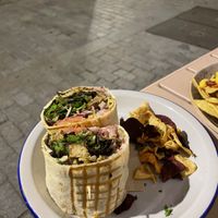 Barcelona wrap  at Almalibre Acai Bar in Valencia