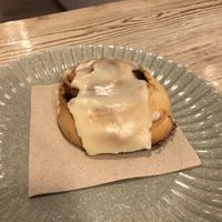 Cinnamon roll- wouldn’t recommend   at Almalibre Acai Bar in Valencia
