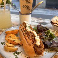 Veggie hotdog was so so   at Almalibre Acai Bar in Valencia