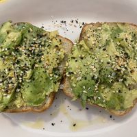 Avocado Toast at Cardinal Provisions in Asbury Park