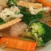 Roots vegan pho at Sprig and Sprout in Washington