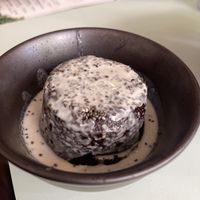 Brownie with cashew creme  at Le Botaniste - UES in New York City