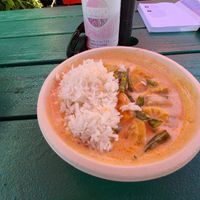 Pumpkin Curry with tofu (daily special) at Ae's Thai Kitchen - Food Truck in Hana
