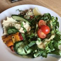 vegan bowl  at Le Pain Quotidien - Louise in Brussels