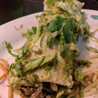 Vegan burrito at Conato 1910 in Valladolid