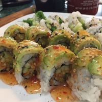 Veg Head sushi roll at Momiji in North Bend