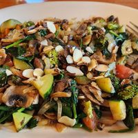 Veggie Stirfry at Pancake Mill in North Bend