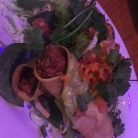 Jackfruit Flautas at No Bones Beach Club in Seattle