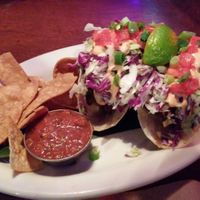 Beer Battered Avo Tacos 7/10 at No Bones Beach Club in Seattle