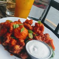 Buffalo cauliflower wings at No Bones Beach Club in Seattle