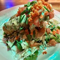 Jackfruit flautas  at No Bones Beach Club in Seattle